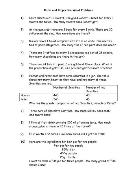 direct and inverse variation worksheet word problems